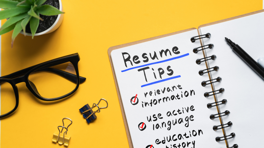 resume writing