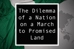Read more about the article Nigerian Dilemma: A Nation on a March to Promised Land