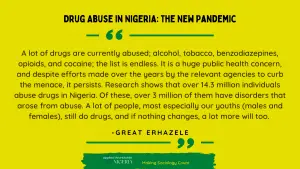 Read more about the article Drug Abuse in Nigeria: the New Pandemic Locking Us In