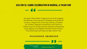 Read more about the article 2022 Eid-El-Kabir Celebration in Nigeria, a Tough One
