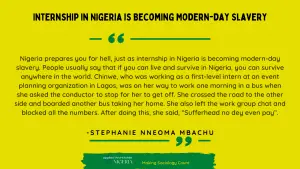 Read more about the article Internship in Nigeria is Becoming Modern-day Slavery