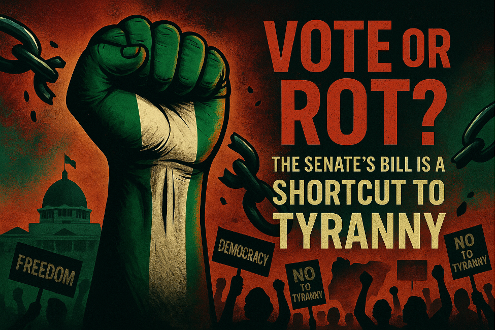 You are currently viewing Vote or Rot: Senate Bill is a Shortcut to Tyranny