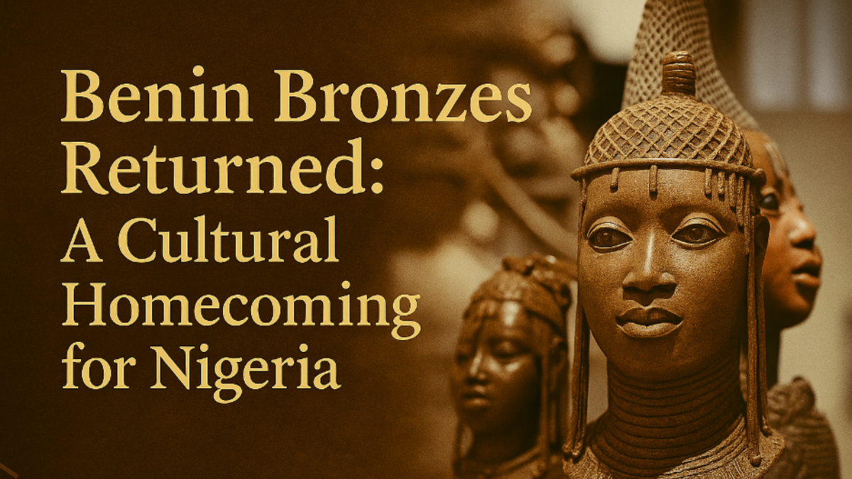 You are currently viewing Benin Bronzes Returned: A Cultural Homecoming for Nigeria