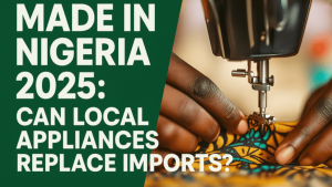 Read more about the article Made in Nigeria 2025: Can Local Appliances Replace Imports?